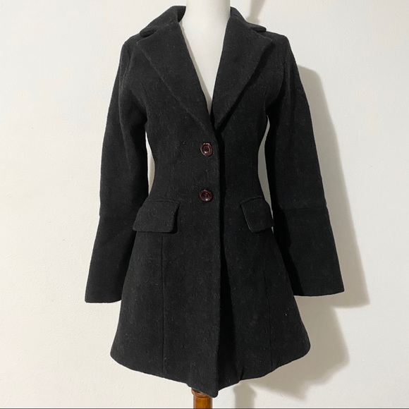 Jackets & Blazers - Dark Gray Coat